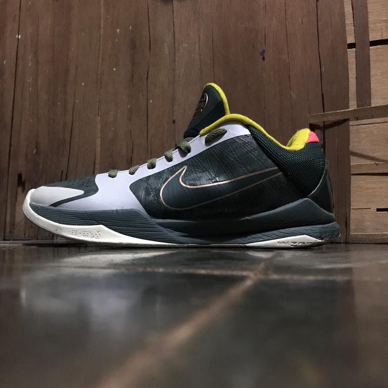 kobe 5 grey