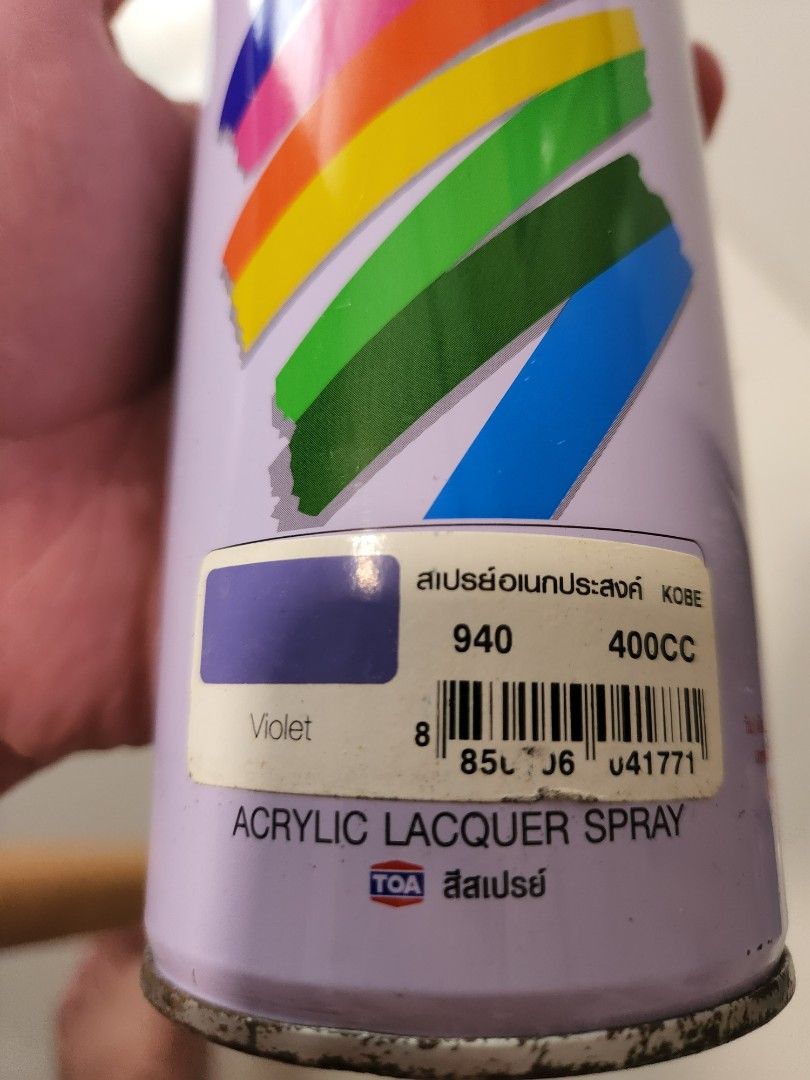 Kobe Acrylic Lacquer Spray Paint, Hobbies & Toys, Stationery & Craft