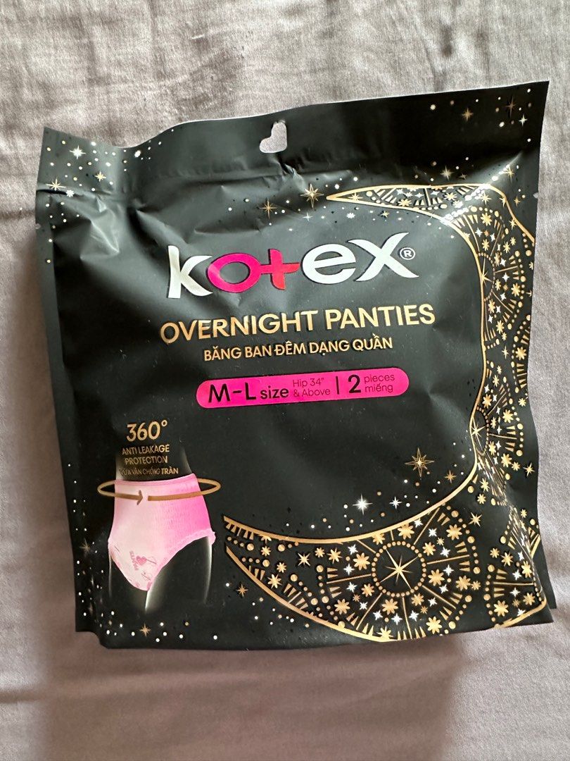 Kotex overnight panties, Babies & Kids, Maternity Care on Carousell
