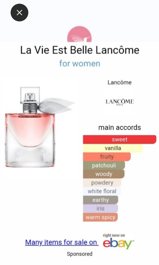 La Vie Est Belle Travel Size 30ml by LANCOME PARIS Original Tester Eropa  (NEW FULL BOX LAST STOCK)