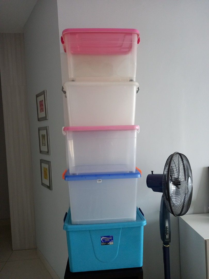 Large Plastic Containers, Furniture & Home Living, Home Improvement