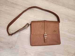 Lata synthetic leather office bag (crossed body)