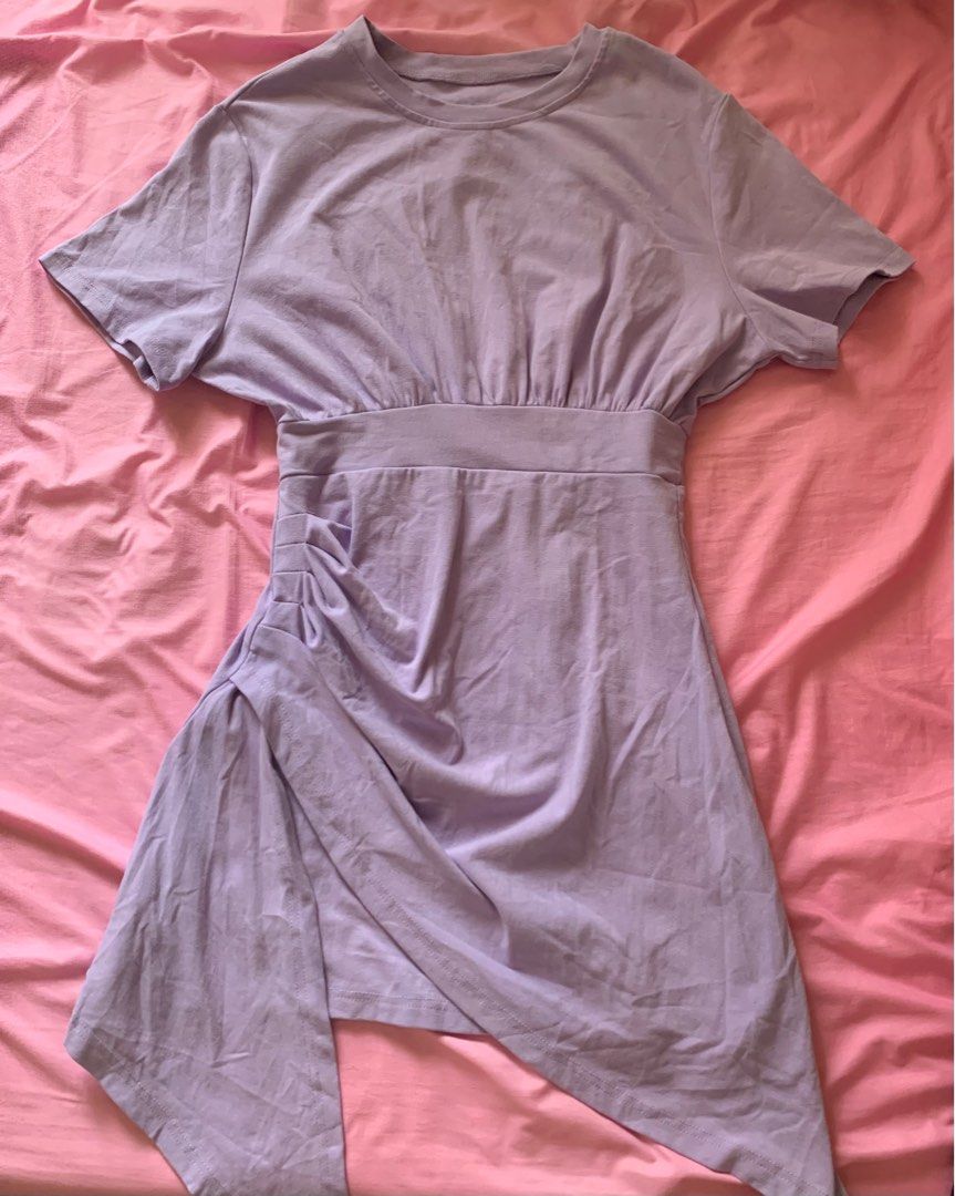 Lavender purple violet dress (Category: Dresses) located in San Pedro. Submitted by moonover (Listing ID 1217677926, Image 1). Description: Fits S-M Garterized waist Really pretty when worn❣️ **Actual color is the first pic.