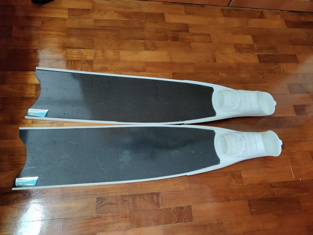 Leaderfins Pure Carbon Fiber Freediving Fins / Stereofins , Sports