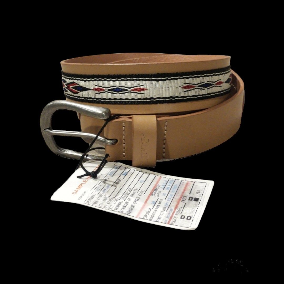 Levis western online belt