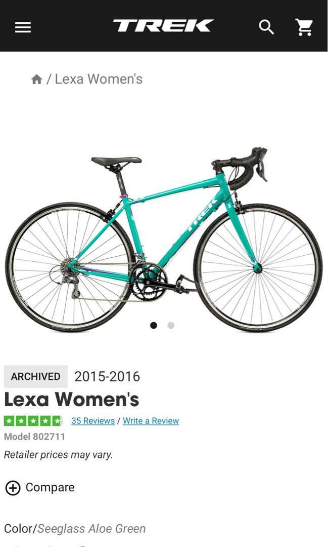 Trek lexa top 2015 price
