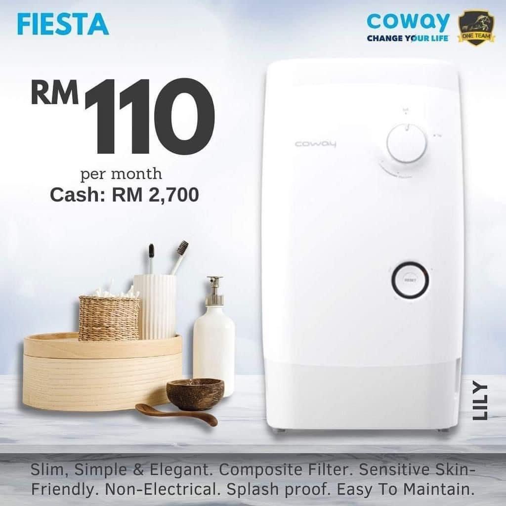 Lily water sales softener coway