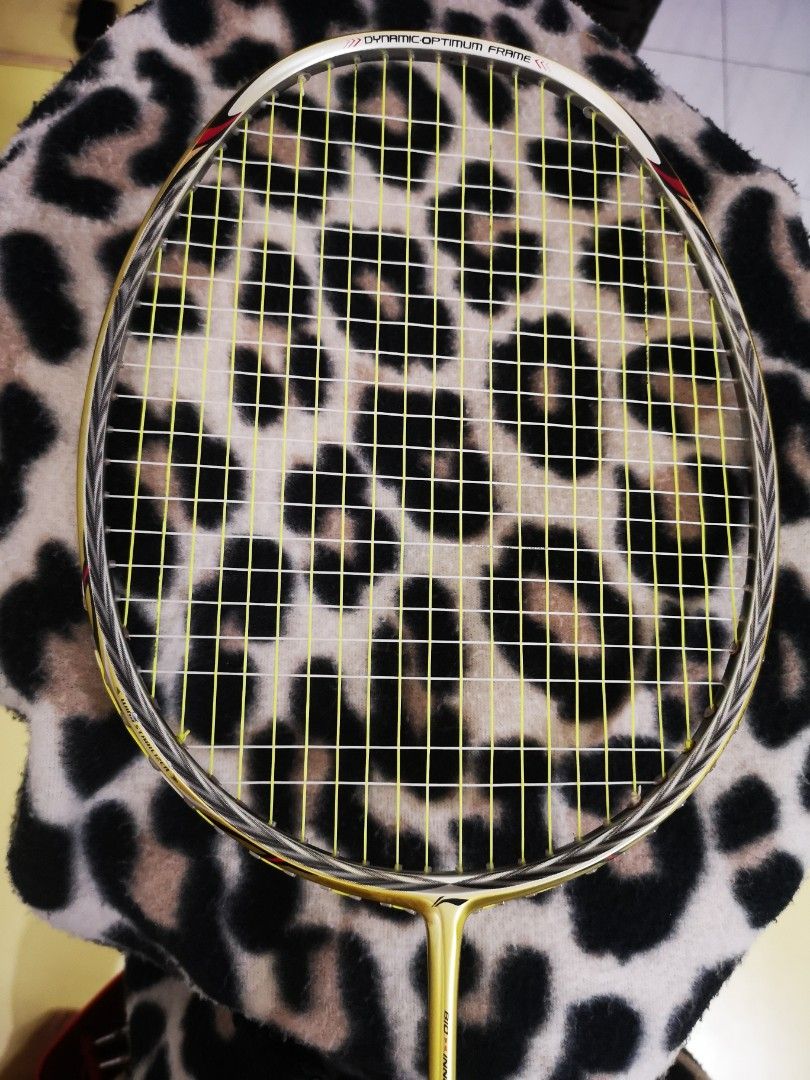 Lining Racket Wood Lining Woods N80 badminton racket, Sports Equipment, Sports & Games ...