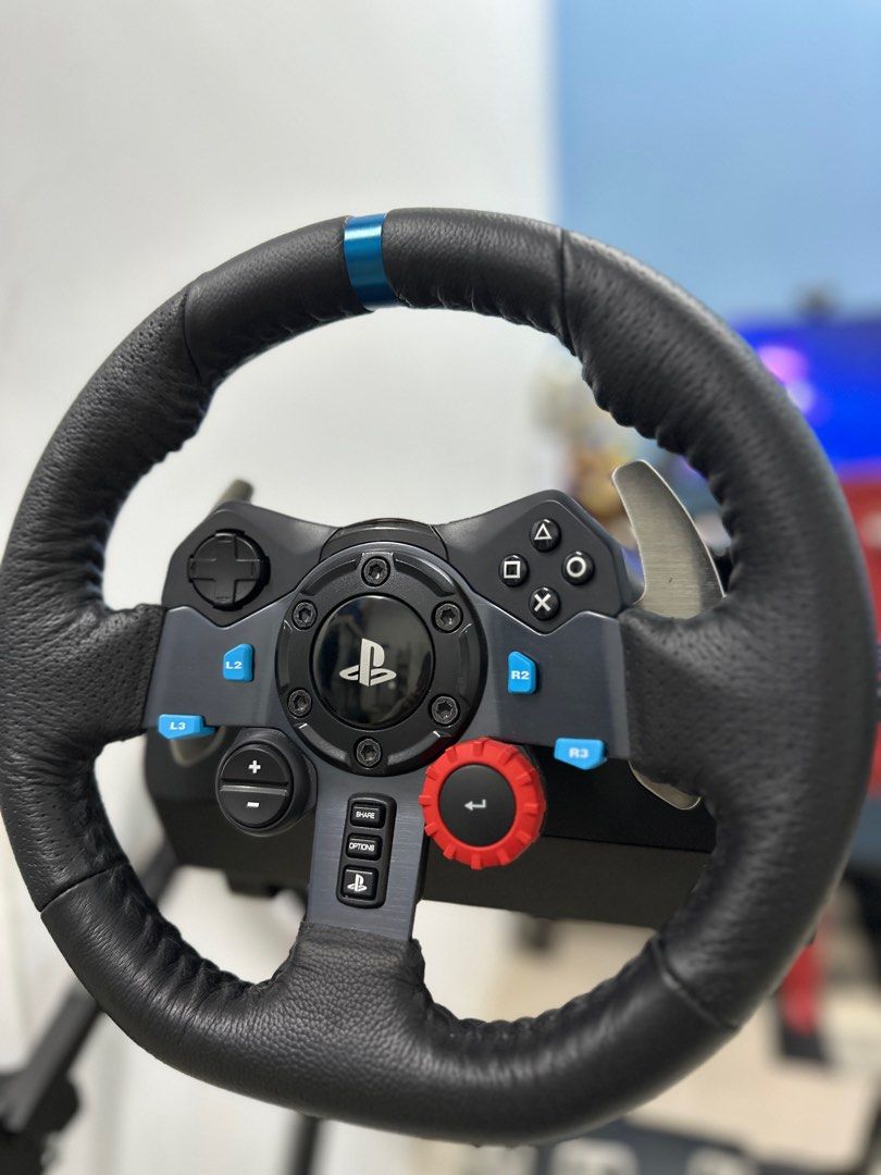 Logitech G29 with Shifter + Sim Rig/Rack, Video Gaming, Gaming