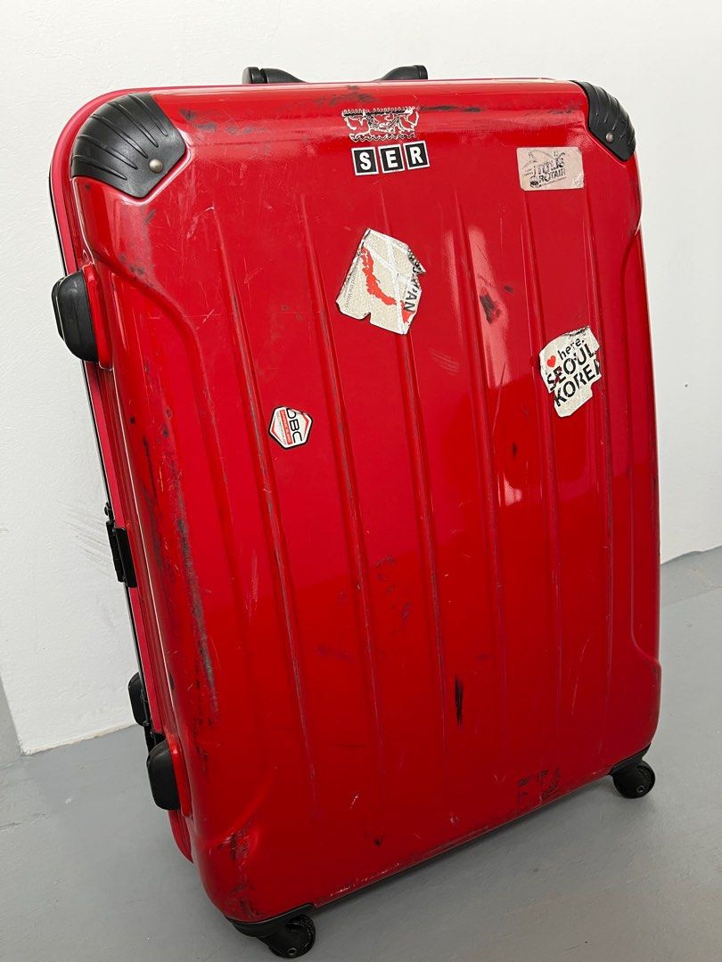 Lojel Premium Quality Luggage (Hot Red), Hobbies & Toys, Travel