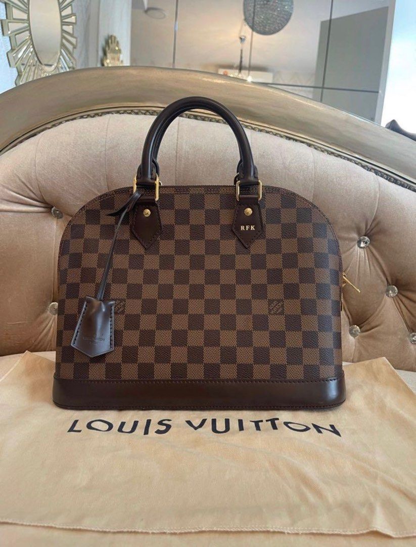 Louis Vuitton Alma Damier PM Authentic, Luxury, Bags & Wallets on Carousell