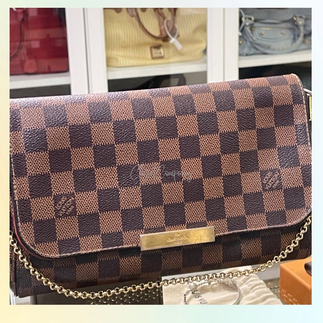 Louis Vuitton Favorite MM Damier Bag with LV CODE, Luxury, Bags & Wallets  on Carousell