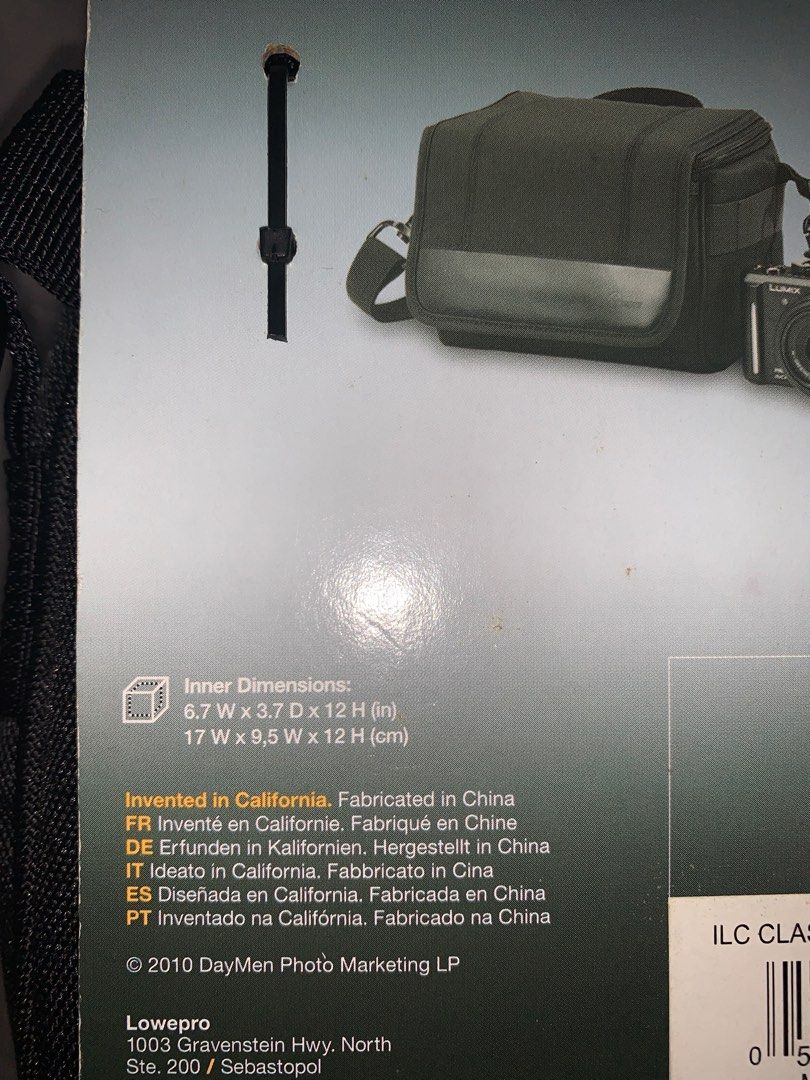 Lowepro ILC Classic 100 Camera bag, Photography, Photography