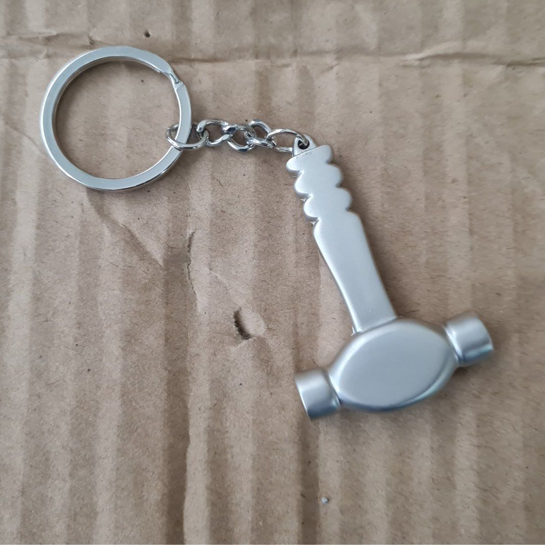 Mini on sale hammer keychain