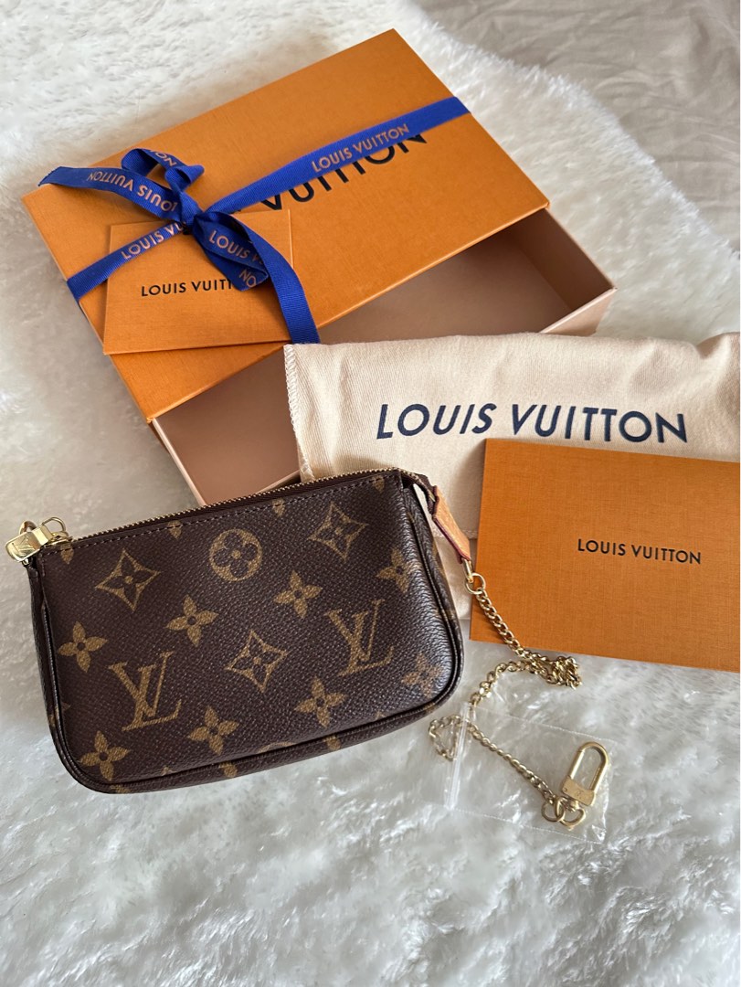 Louis Vuitton Womens Mini Pochette Bag Monogram Canvas – Luxe