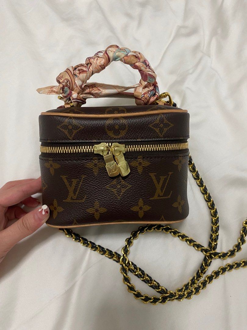 LV NICE NANO TOILETRY POUCH, Luxury, Bags & Wallets on Carousell