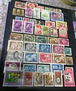 Magyar Posta stamp as in pictures - 49 pieces