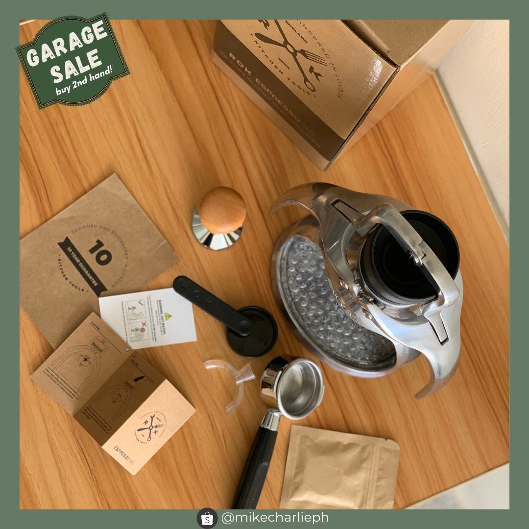 Manual Espresso Machine ROK Presso, TV & Home Appliances, Kitchen Appliances, Coffee Machines