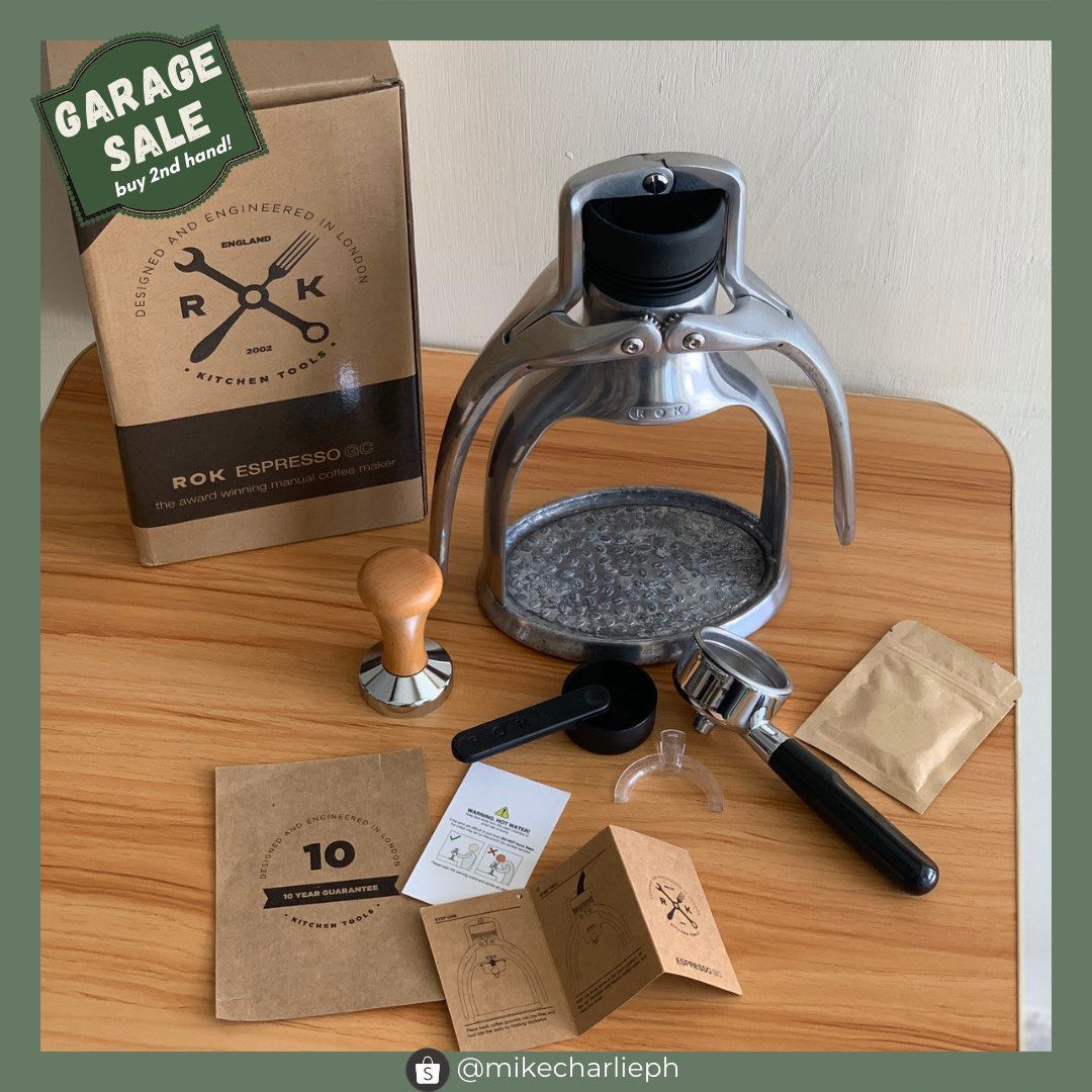 Manual Espresso Machine ROK Presso, TV & Home Appliances, Kitchen Appliances, Coffee Machines