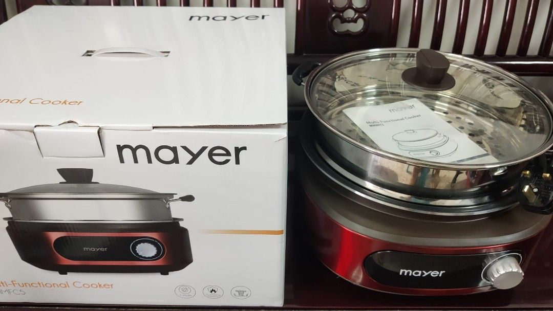 Mayer Multi function cooker (Category: Cookware & Accessories) located in Singapore. Submitted by gzminshop (Listing ID 1217694563, Image 2). Description: like new.