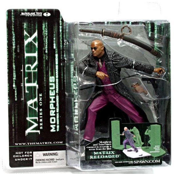 McFarlane Toys The Matrix Series 1 Morpheus Action Figure Toy