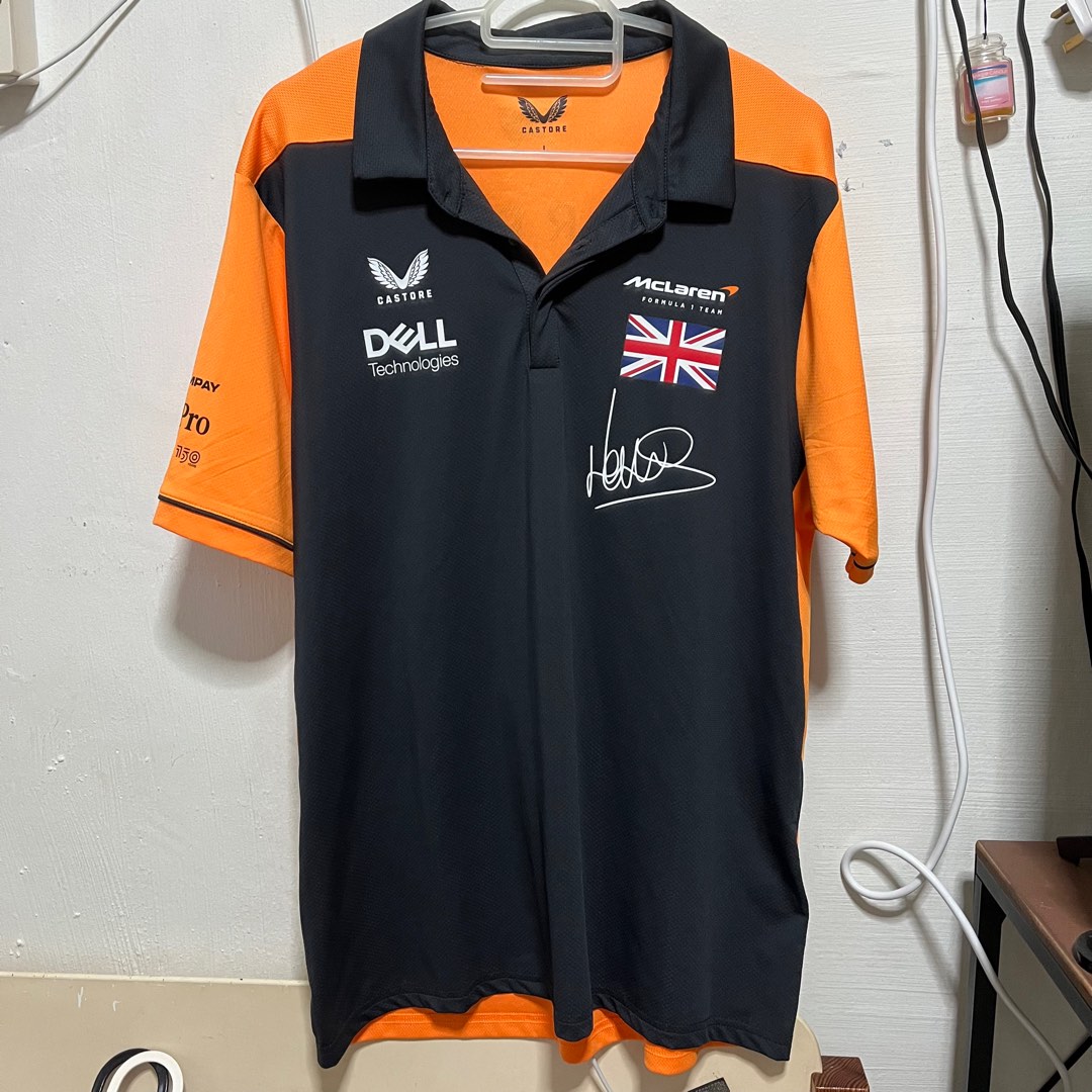 Team McLaren Formula 1 2022 Orange T-Shirt - Supreme Shirts