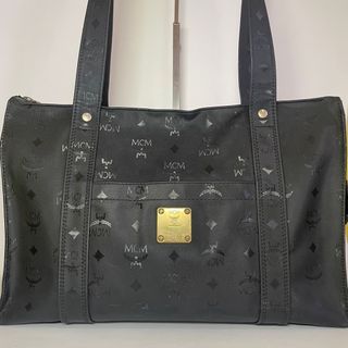 MCM Black Germany Shopper's Bag