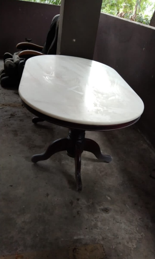 Meja Marble Furniture Home Living Furniture Tables Sets On Carousell