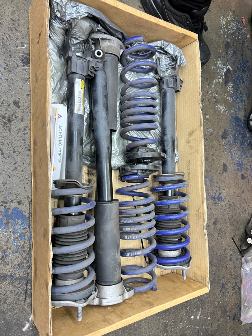 Mercedes W205 H&R Lowering Spring and Absorber, Car Accessories, Car