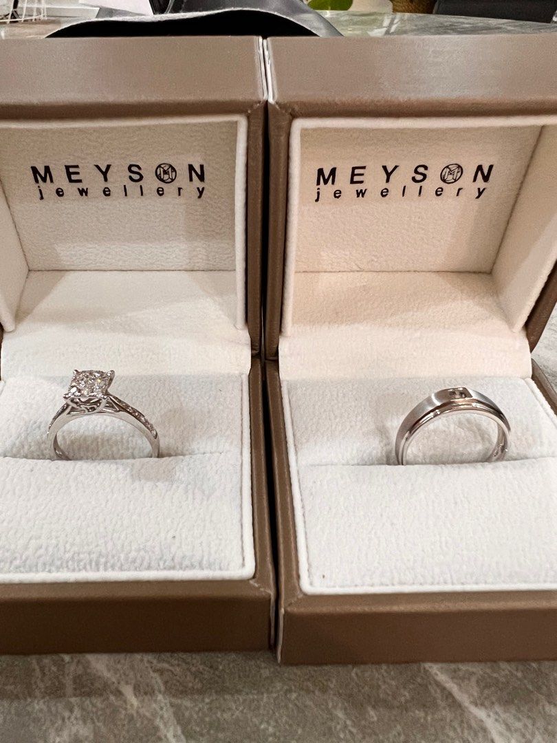 Meyson Couple Wedding Engagement Ring