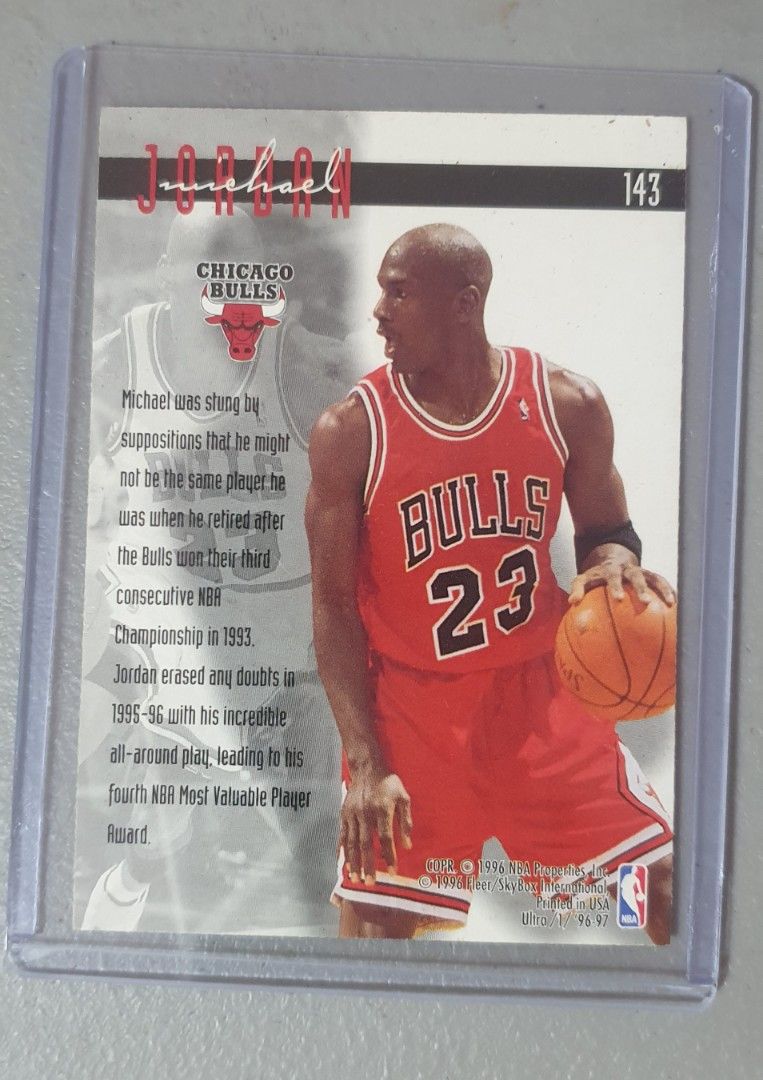 michael jordan fleer 97