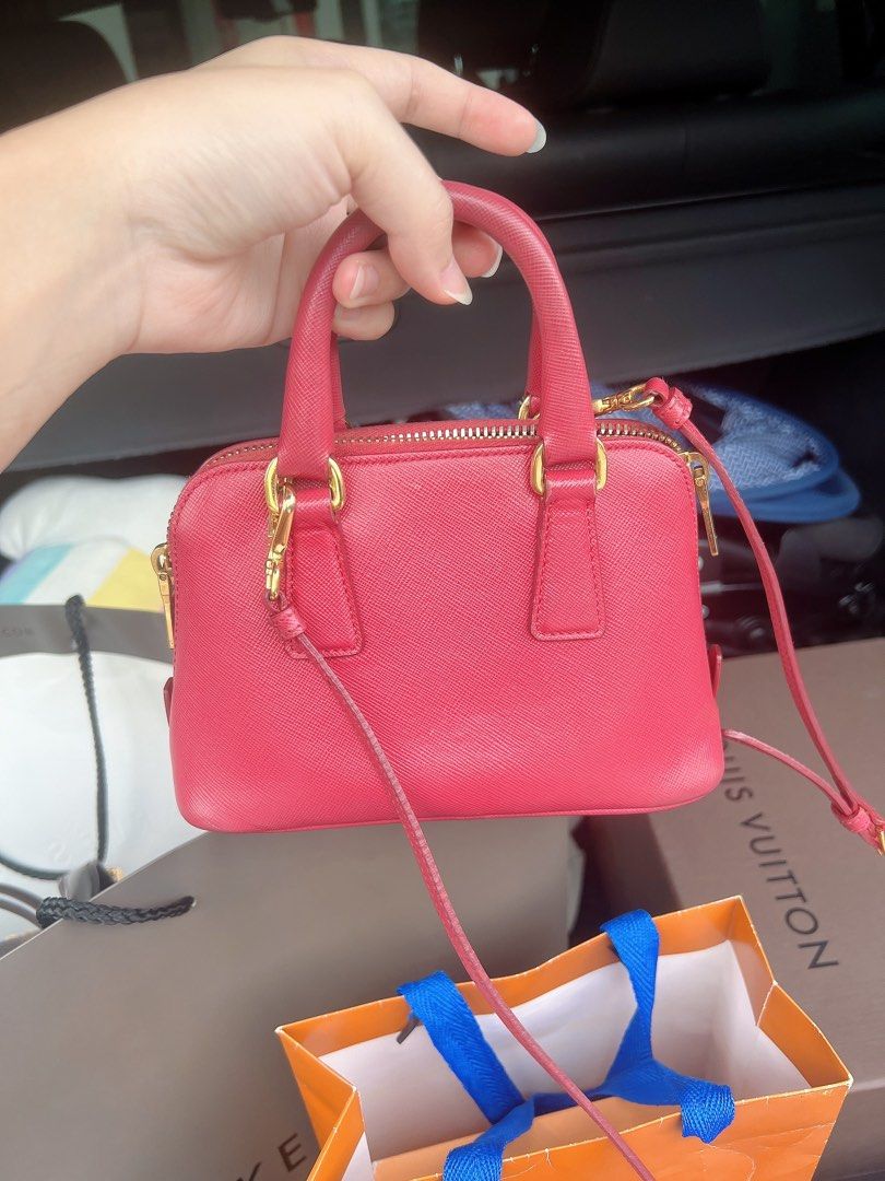 Prada Mini Red Camera Bag Review