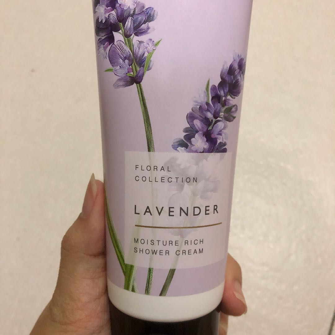 M&S Lavender shower cream, Beauty & Personal Care, Bath & Body, Bath on Carousell
