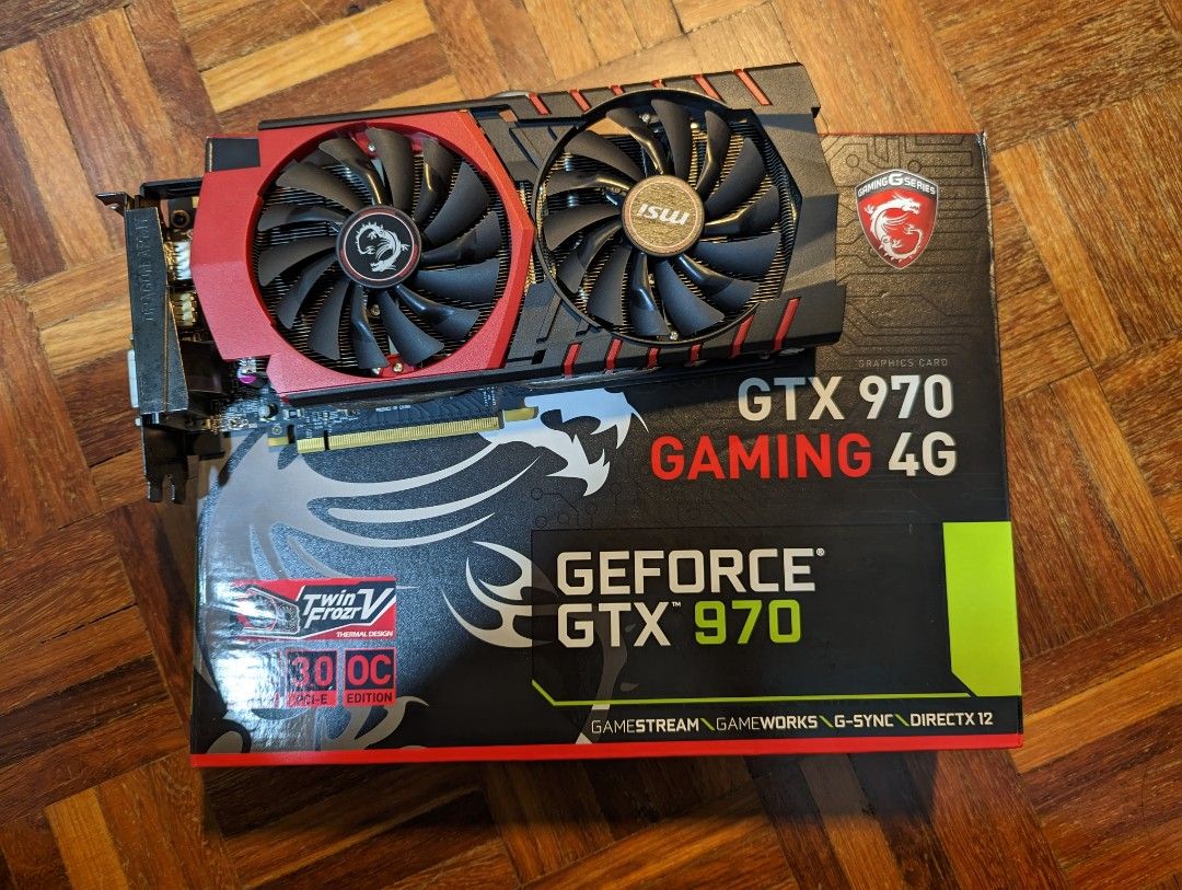 Msi geforce 970 2025 4gb