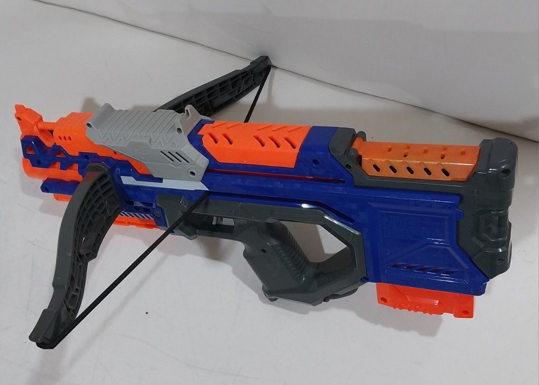 NERF Crossbolt Elite Crossbow, Toys & Collectibles, Mainan di Carousell
