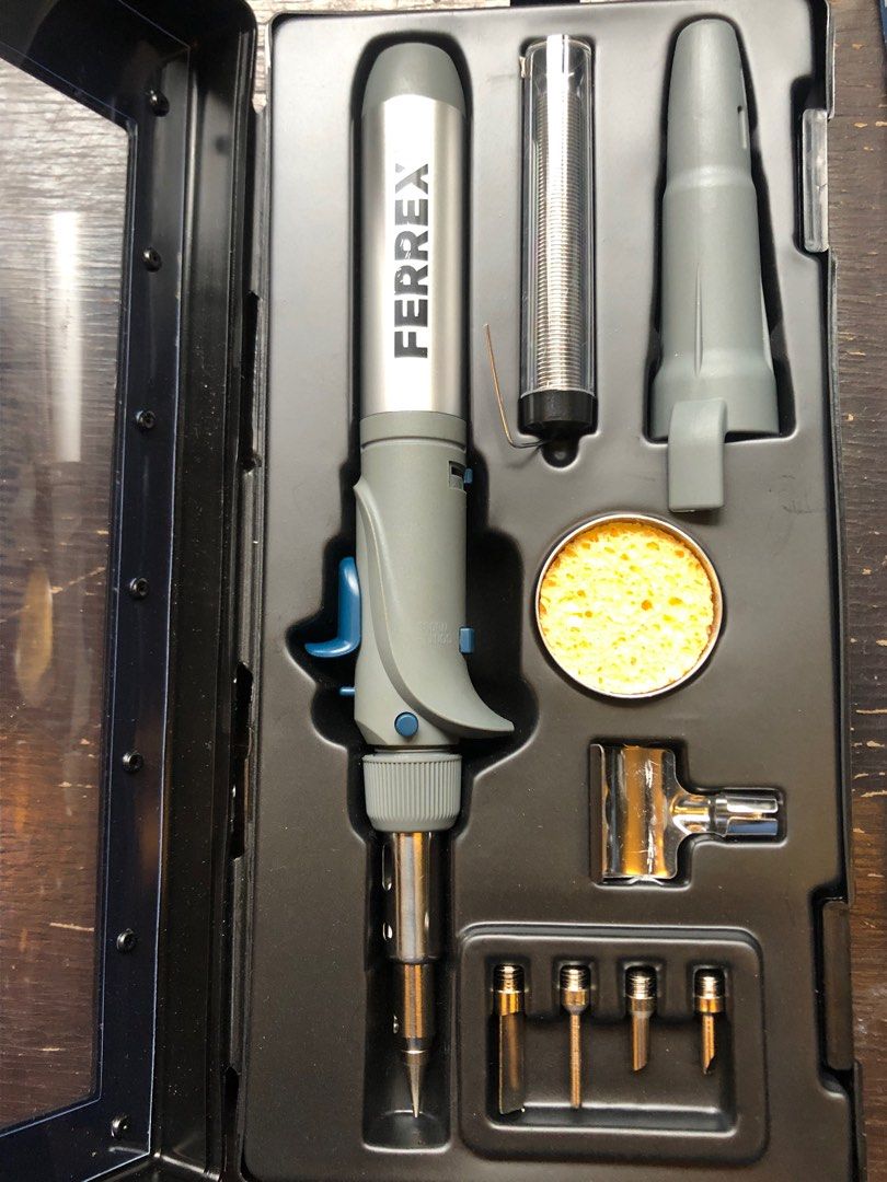 New Imported Ferrex Gas Soldering Kit Carry and Work anywhere Anytime