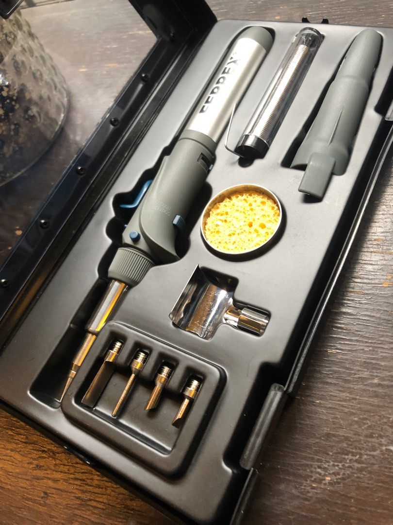 Ferrex gas discount soldering torch kit