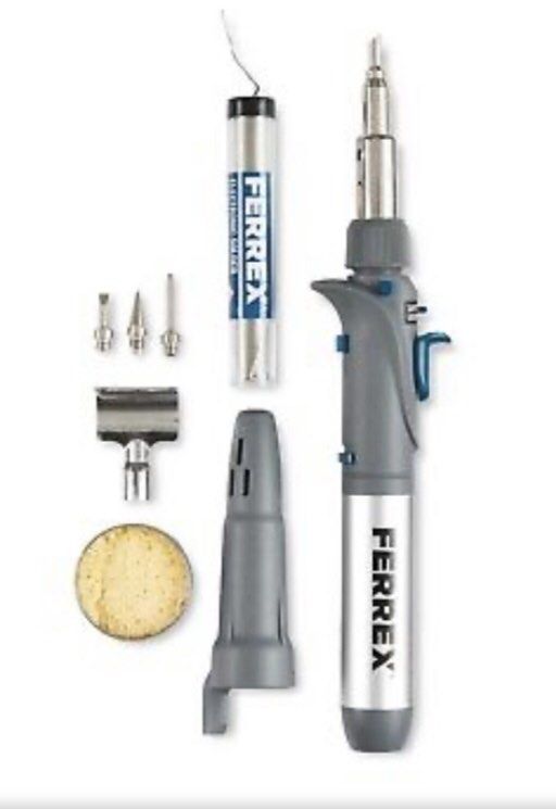 New Imported Ferrex Gas Soldering Kit Carry and Work anywhere Anytime