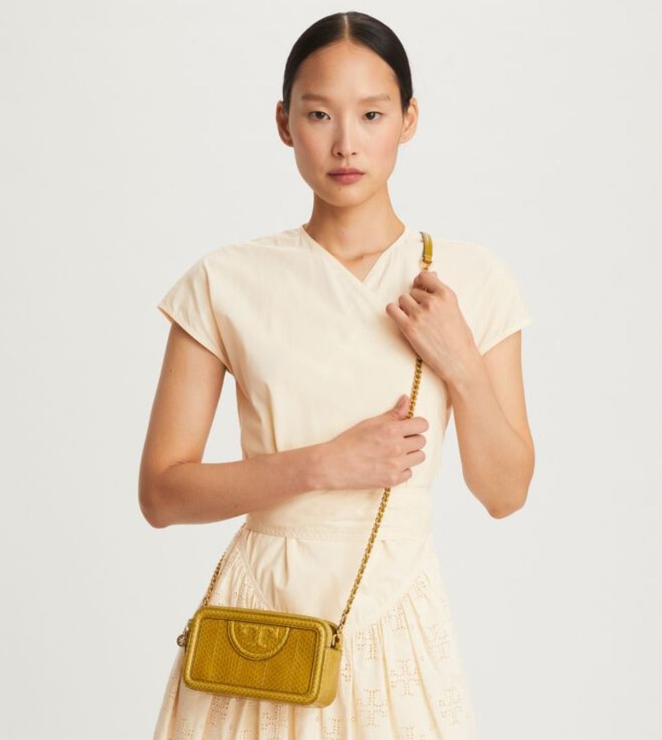 Tory burch fleming box crossbody clearance