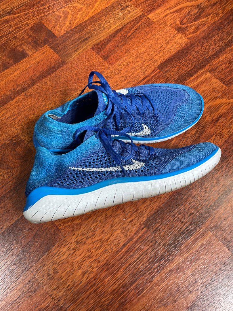 Nike Free RN Flyknit 2018 UK9.5 Men s Fashion Footwear Sneakers