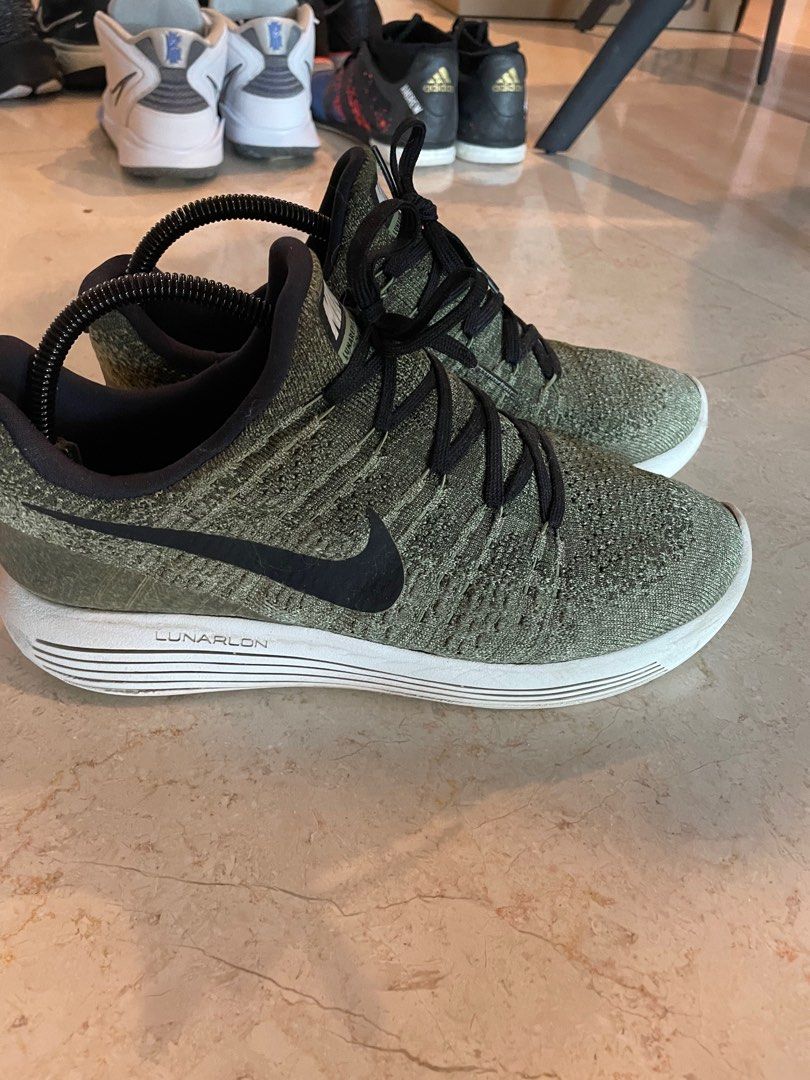 Nike flyknit lunar 4 on sale olive