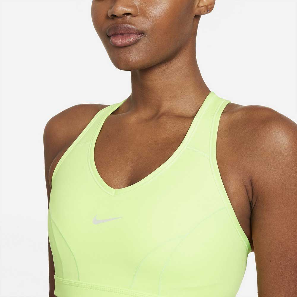 Nike sports bra dri fit swoosh icon clash v neck (medium support), Women's  Fashion, Activewear on Carousell
