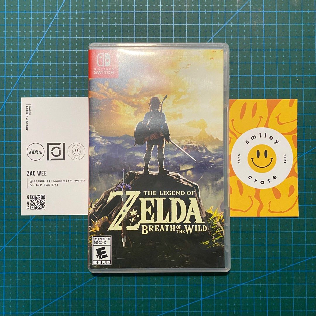 Nintendo Switch Game Zelda BOTW The Legend of Zelda Breath of The