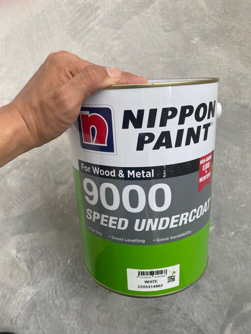 NIPPON PAINT UNDERCOAT 5L, Furniture & Home Living, Home Decor, Other Home Decor on Carousell