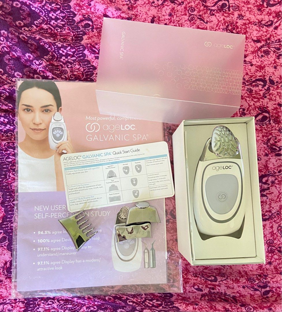 Nu Skin Ageloc Galvanic Spa & Lumi Spac, Beauty & Personal Care, Face ...