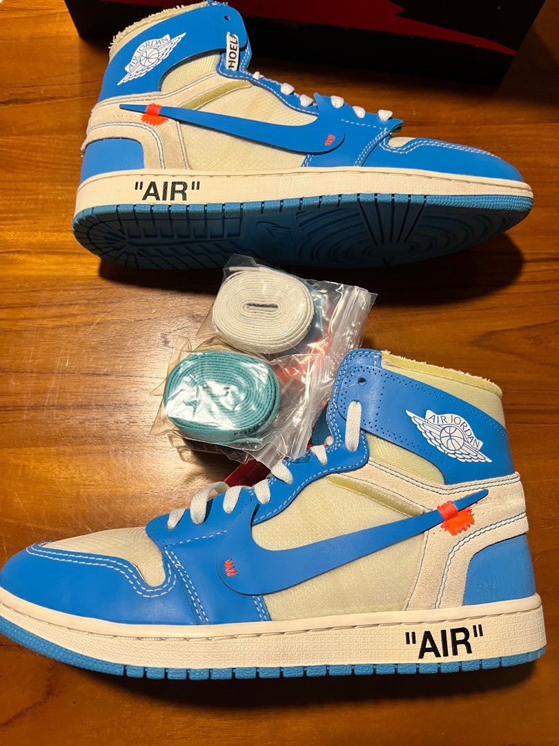 OFF WHITE X AIR JORDAN 1 HIGH OG UNC Men s Fashion Footwear