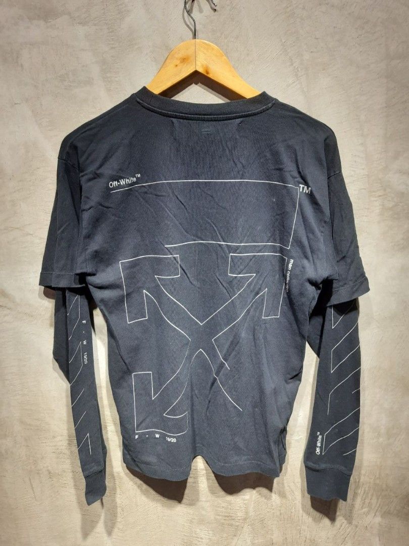 Off white unfinished sweatshirt new arrivals