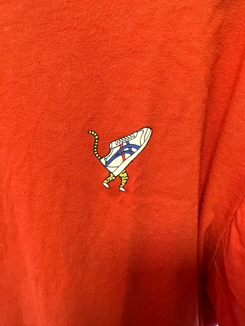 Onitsuka tiger 2025 t shirt orange