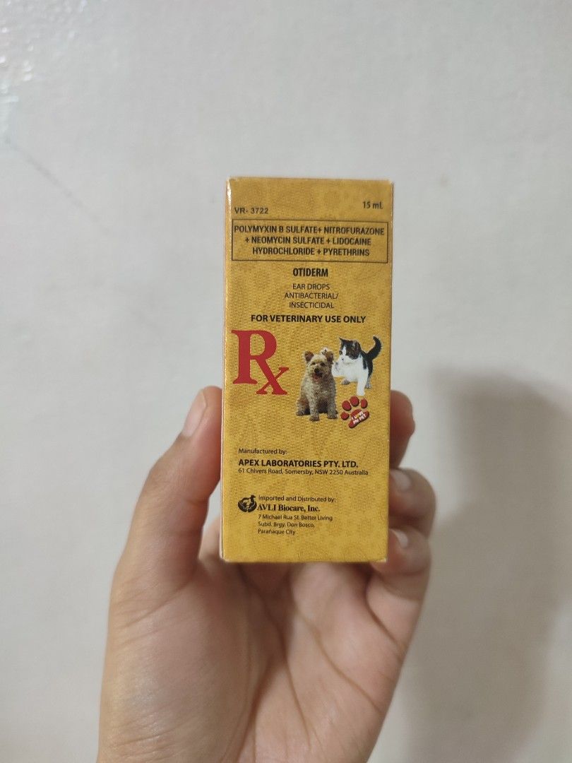 Otiderm antibacterial ear drops discount