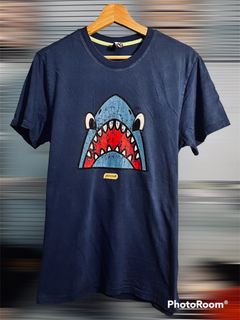 Gymshark Shark Attack Oversized T-Shirt - Blue